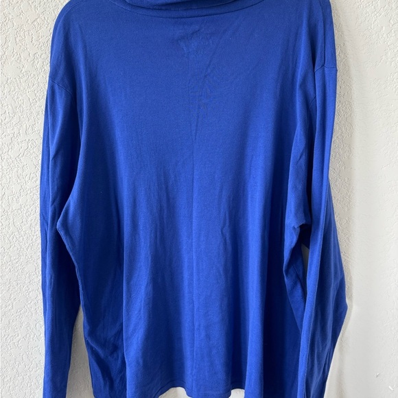 Just my Size Blue Long Sleeve Turtleneck Top - Size 3XL - Great Condition - Picture 2 of 7